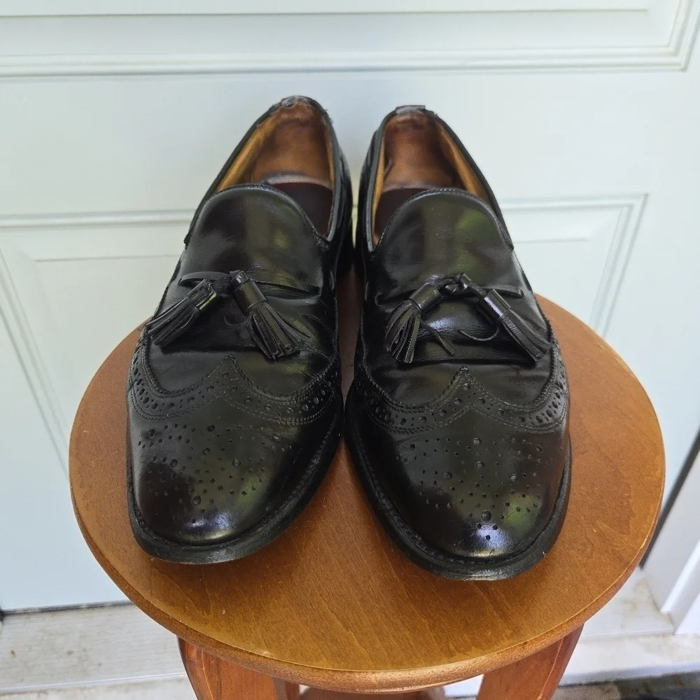Allen Edmonds Manchester Black Leather Loafers